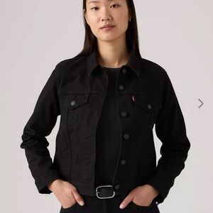 Women's Black Denim Jacket